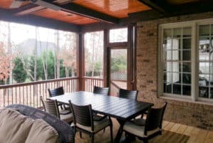 Wood Flooring for Screen Porch in Fort Mill, SC