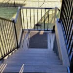 Screen Porch Staircase in Fort Mill