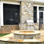 Firepit, Stone Patio, Fort Mill
